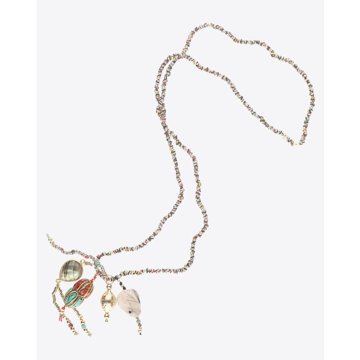 Gachon Pothier Collier Formentera - Gris   