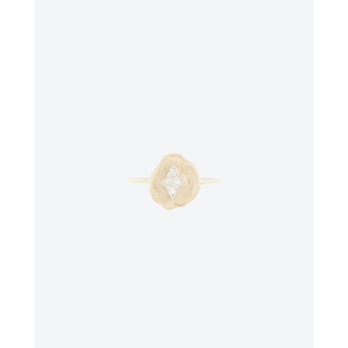 Pascale Monvoisin Hayett Bague Diamants - Or Jaune & Argent  
