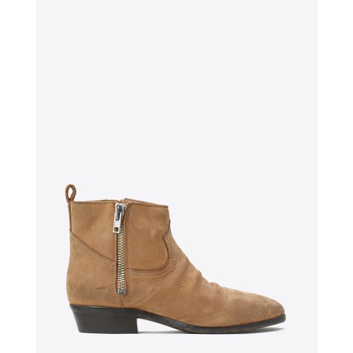 Golden Goose Woman Chaussures Collection Boots Viand - Whisky Leather  