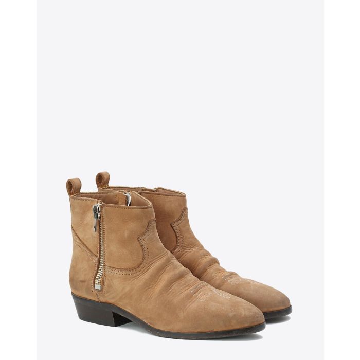 Golden Goose Woman Chaussures Collection Boots Viand - Whisky Leather  