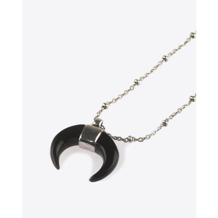 Isabel Marant Bijoux Collier Zanzibar - NoirArgent  
