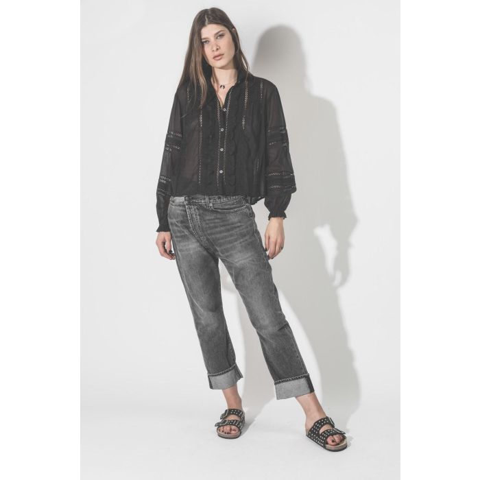 Isabel Marant Bijoux Collier Zanzibar - NoirArgent  