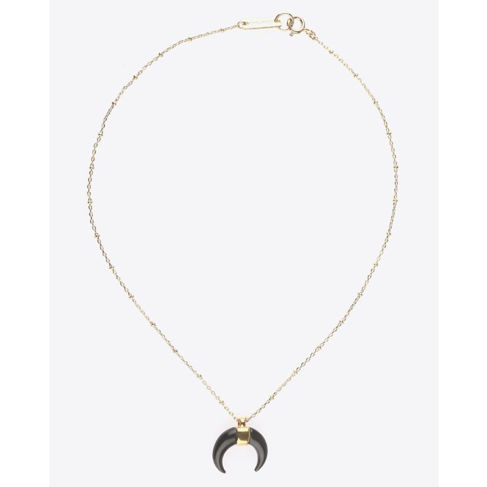 Isabel Marant Bijoux Collier Zanzibar - NoirDoré  