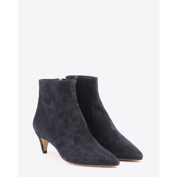 Isabel Marant Chaussures Boots DERST -  Suede Faded Black   