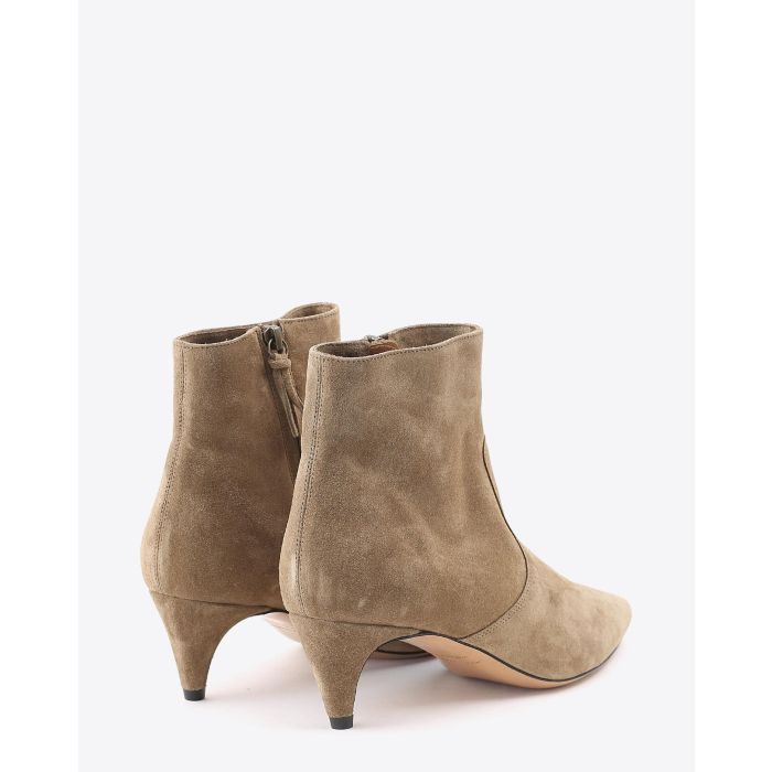Chaussures Boots DERST -  Suede Taupe Isabel Marant   