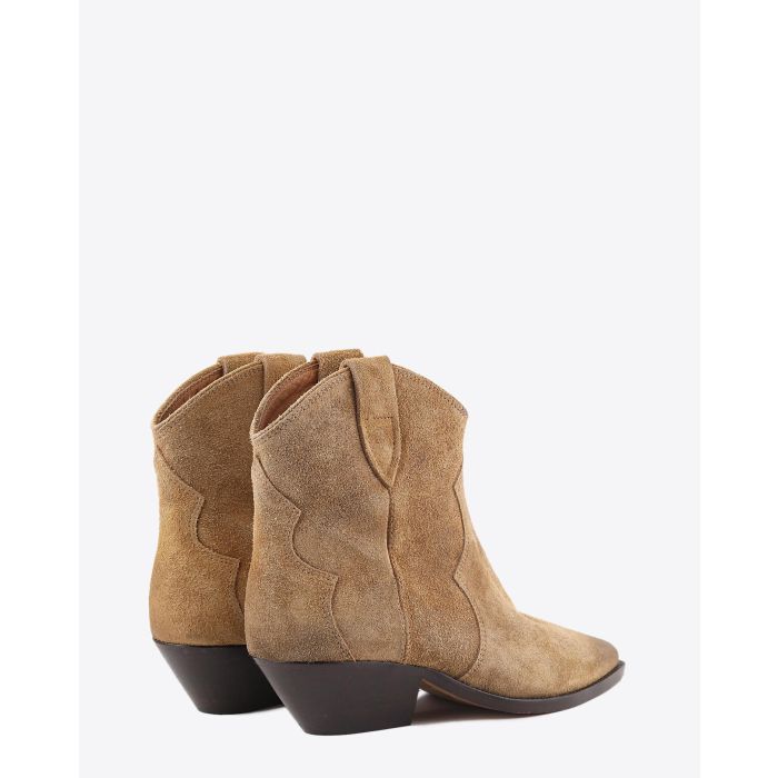Isabel Marant Chaussures Boots DEWINA - Suede Beige  