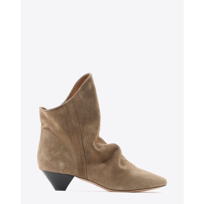 Isabel Marant Chaussures Boots DOEY - Suede Taupe  