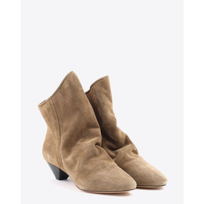 Isabel Marant Chaussures Boots DOEY - Suede Taupe  