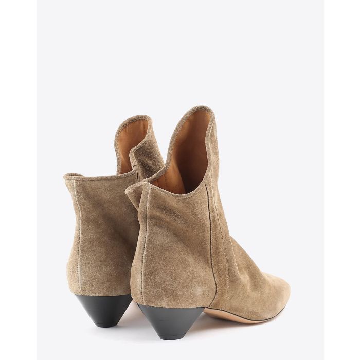 Isabel Marant Chaussures Boots DOEY - Suede Taupe  