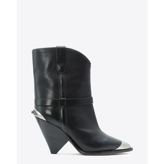 Isabel Marant Chaussures Défilé Boots Lamsy - Black  