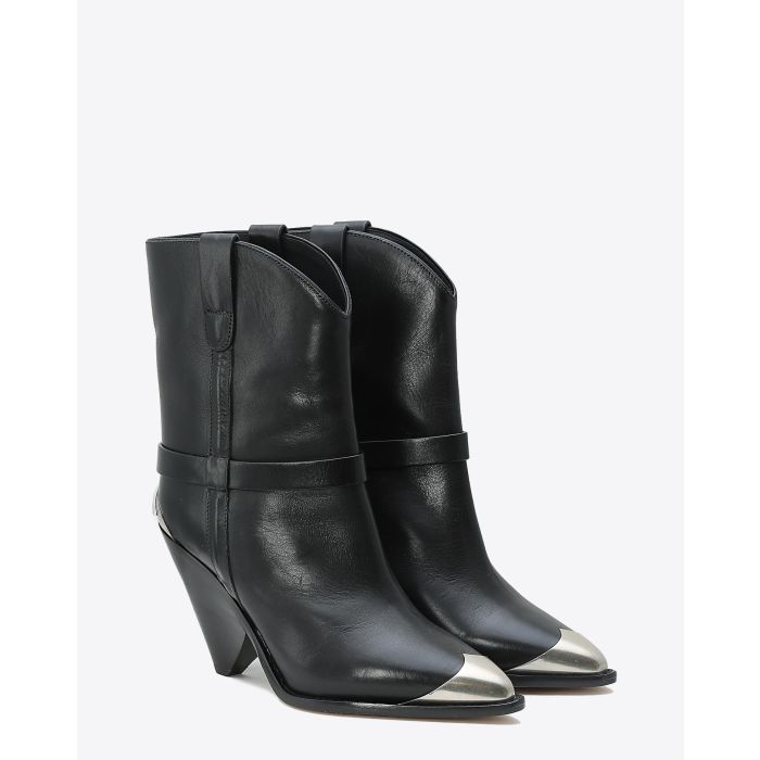 Isabel Marant Chaussures Défilé Boots Lamsy - Black  
