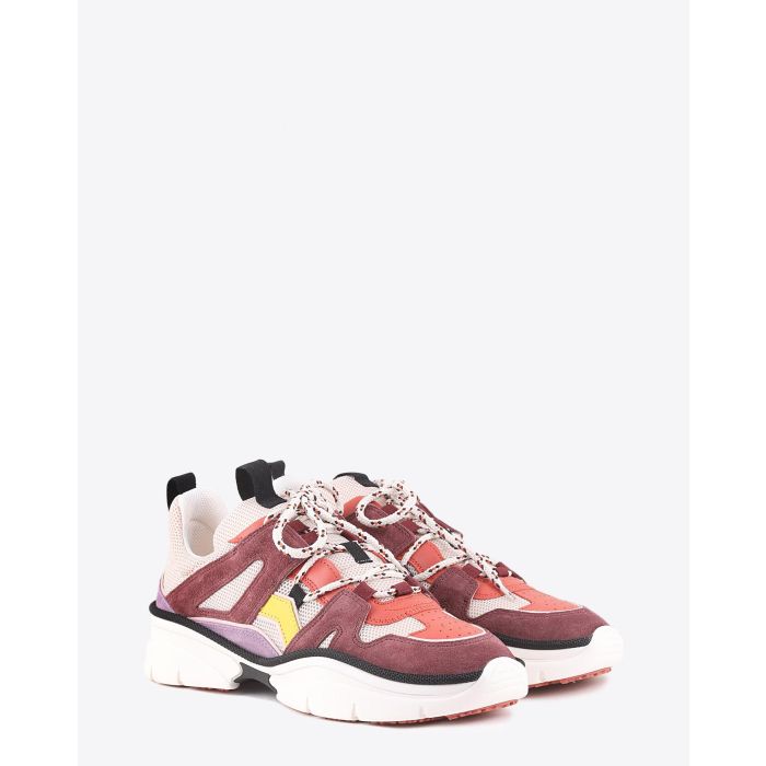 Isabel Marant Chaussures Sneakers KINDSAY - Raspberry   