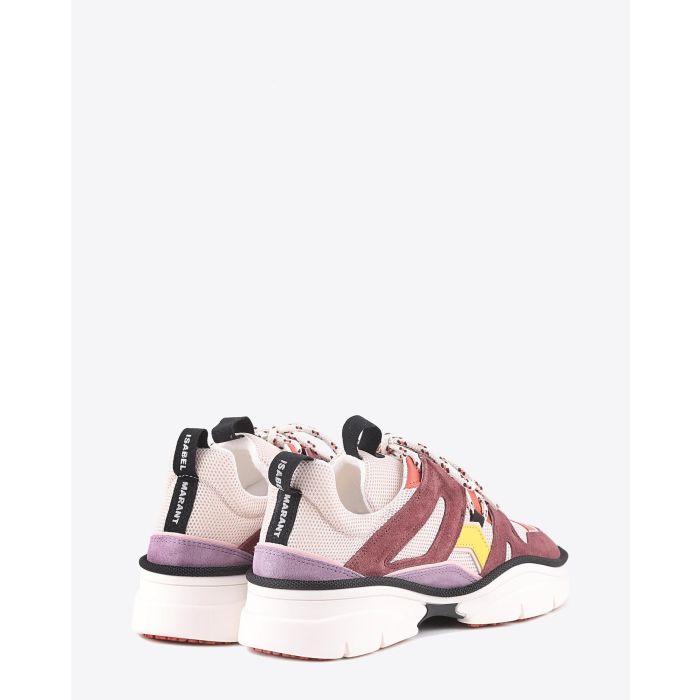 Isabel Marant Chaussures Sneakers KINDSAY - Raspberry   