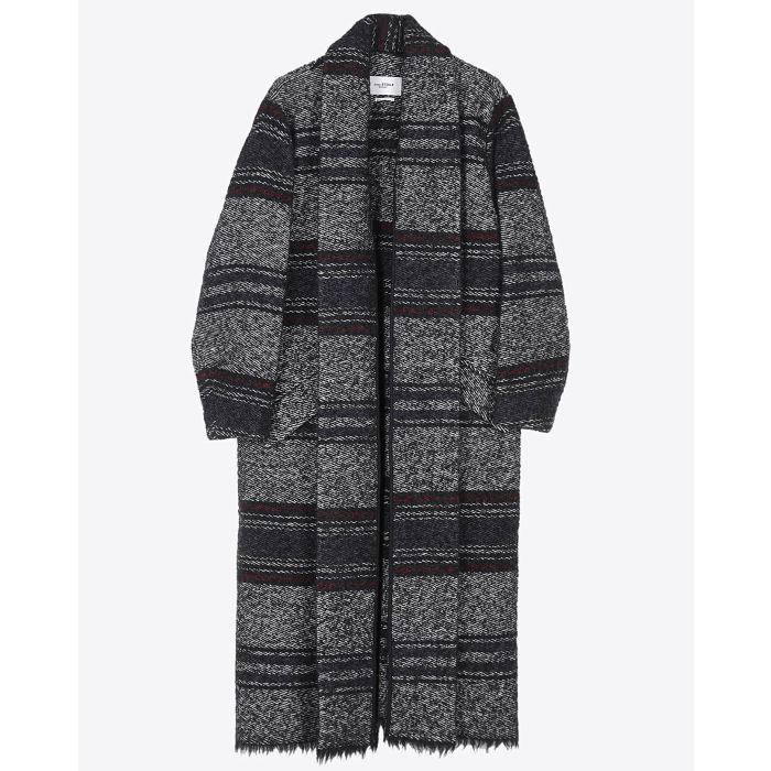 Isabel Marant Etoile Manteau FABY - Faded Black  