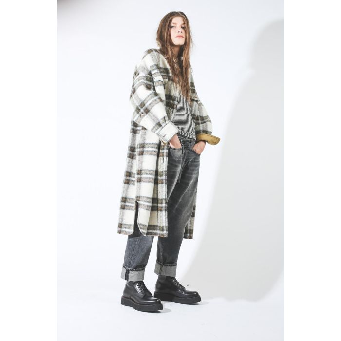 Isabel Marant Etoile Manteau GABRION - KhakiEcru  