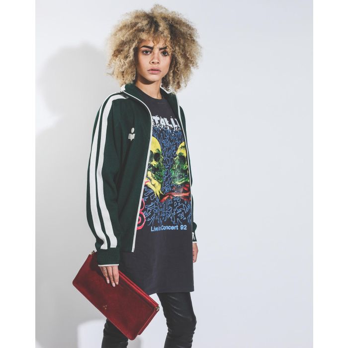 Isabel Marant Etoile Veste DARCEY - Dark Green  