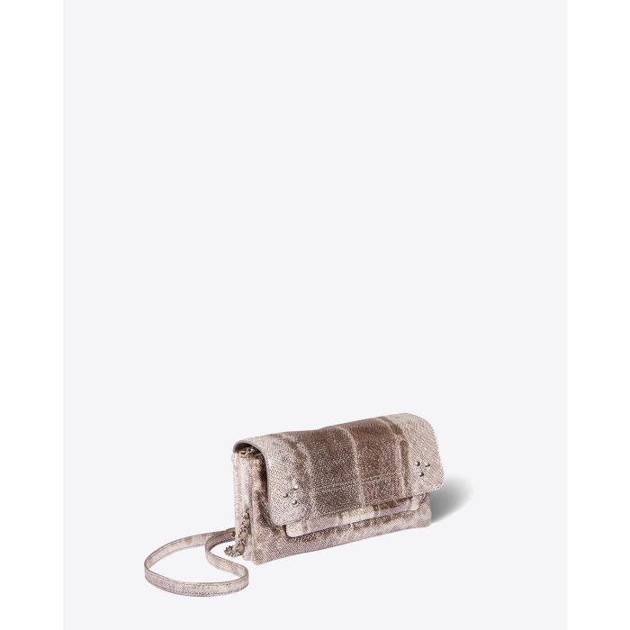 Jérôme Dreyfuss Collection Charly S Snakeskin Cote de Maille  