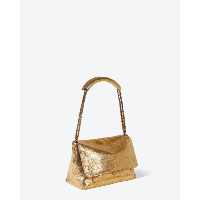 Jérôme Dreyfuss Pré-Collection Lulu M - Goatskin - Doré  
