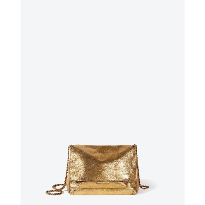 Jérôme Dreyfuss Pré-Collection Lulu M - Goatskin - Doré  