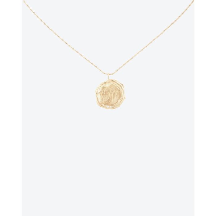 Pascale Monvoisin Initiale N°3 Collier - Or Jaune & Diamants   
