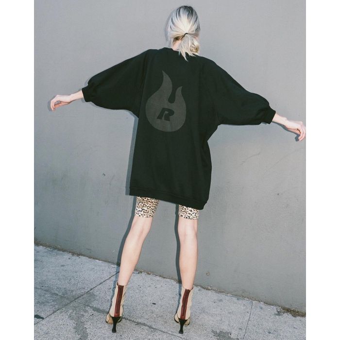 Ragdoll LA Super Oversized Sweatshirt - Black  