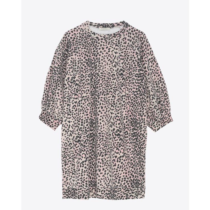 Ragdoll LA Super Oversized Sweatshirt - Pink Leopard   