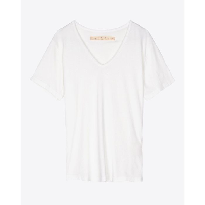 Raquel Allegra New V Neck - Washed White  