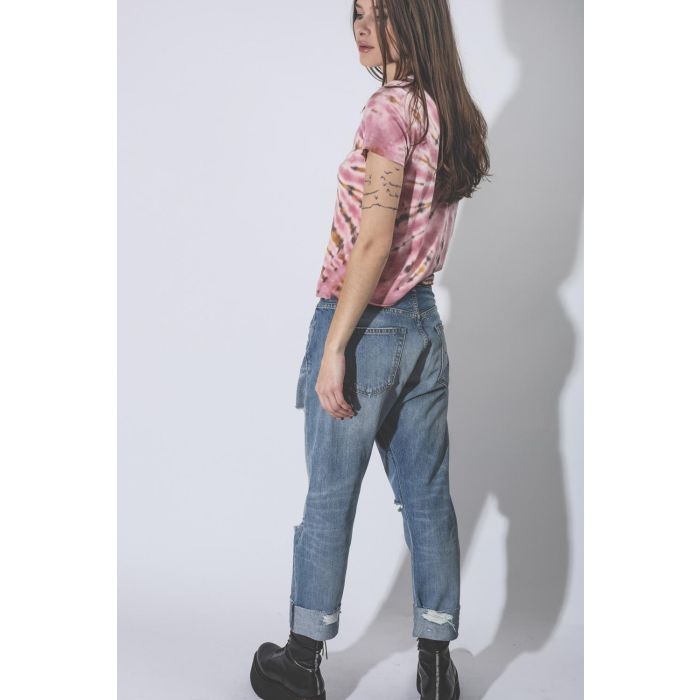 Raquel Allegra Pré-Collection Boy Tee - Pink Eclipse  