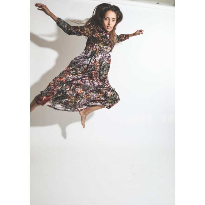 Raquel Allegra Twila Dress - Plum  