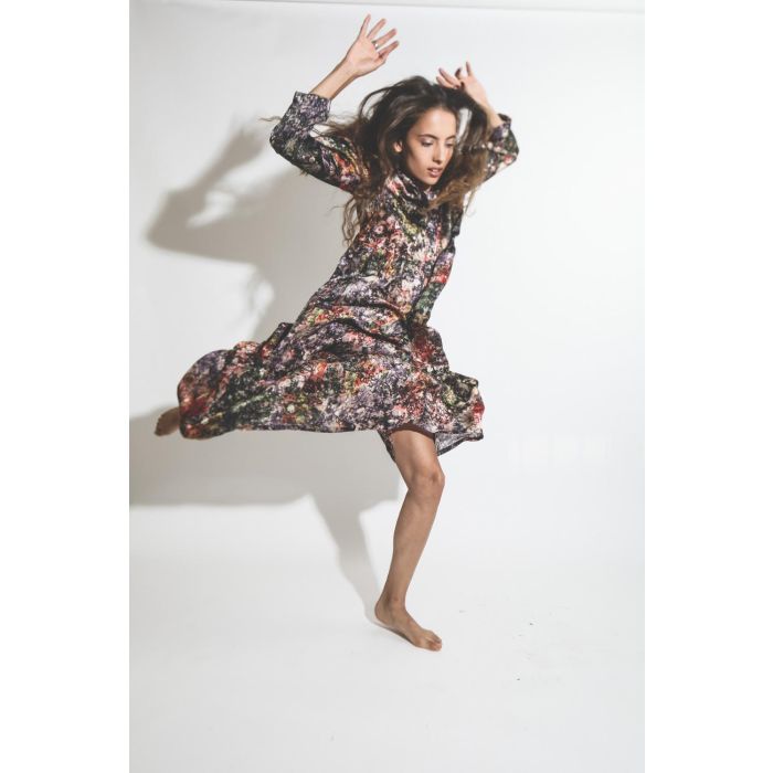Raquel Allegra Twila Dress - Plum  