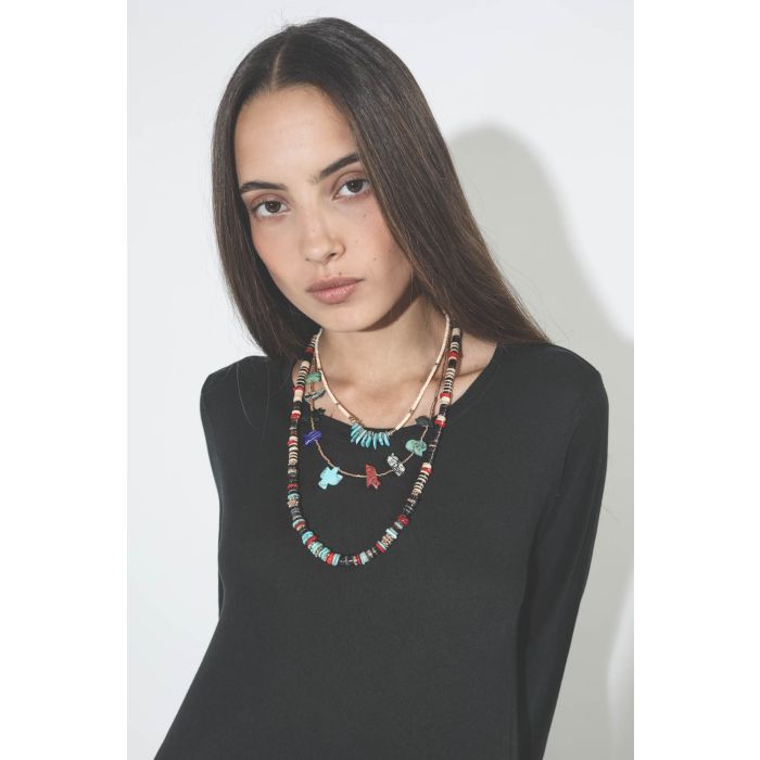 Gachon Pothier Collier Billy Ivoire Petales  