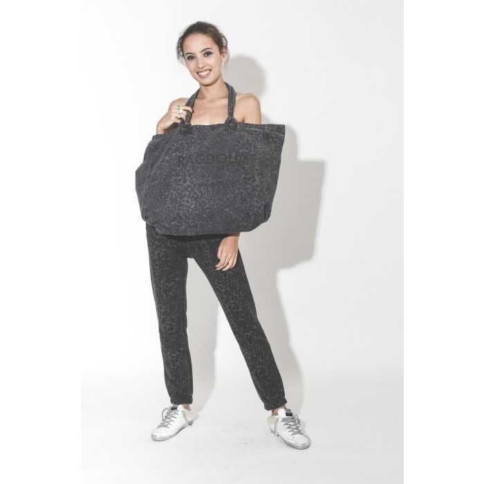 Ragdoll LA Holiday Bag  – Anthracite Leopard  