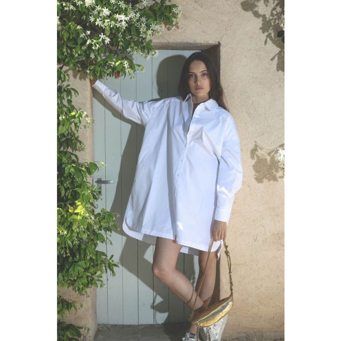 Anine Bing Aubrey Dress - White