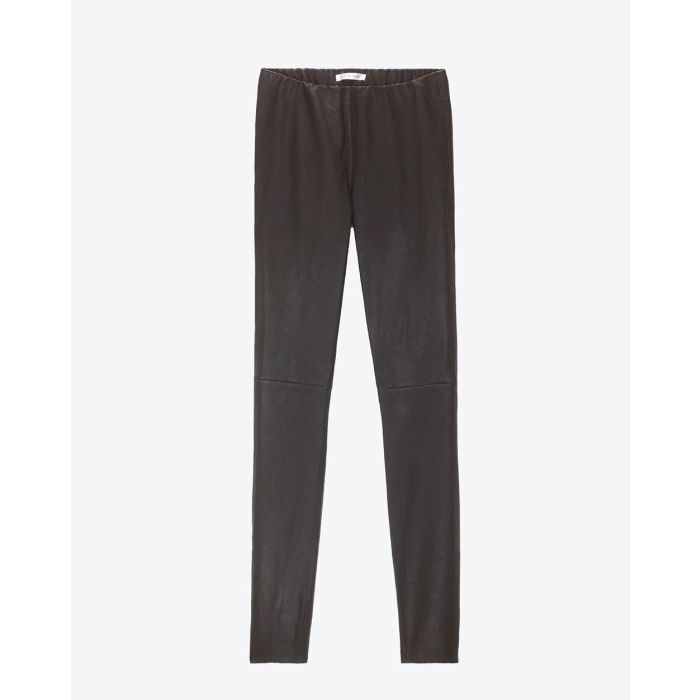 Anine Bing Leather Leggings - Black 