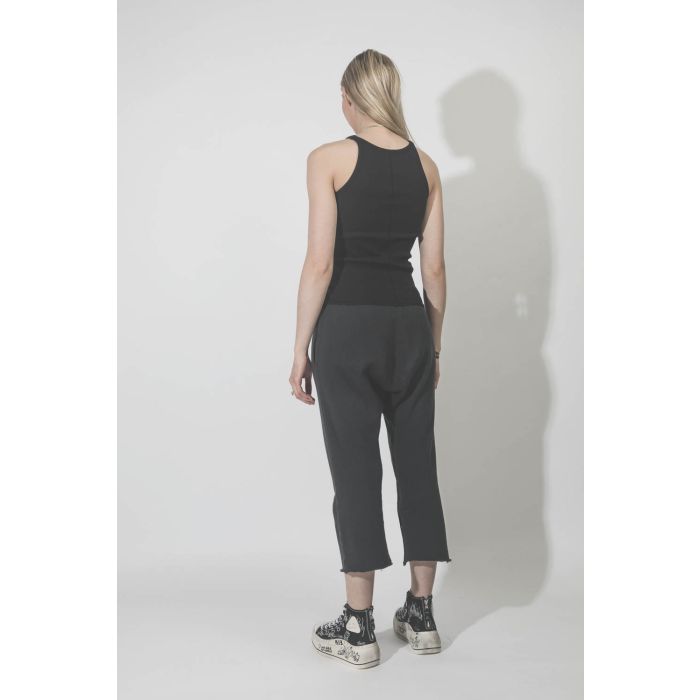 Bas de jogging sarouel Field Sweatpant Vintage black R13. Dos.