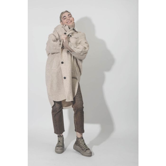 Manteau Fontia écru Isabel Marant Etoile. 