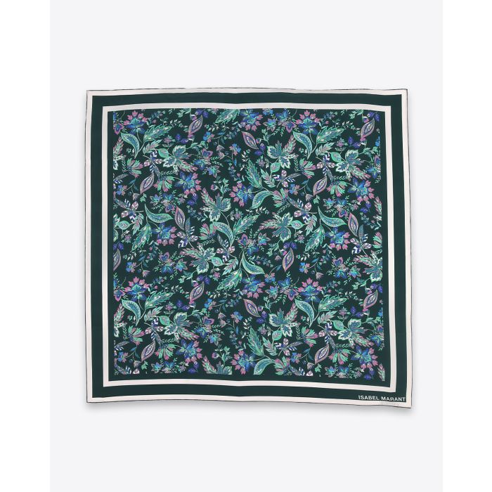 Isabel Marant Accessoires Foulard SCARFILI - Green  