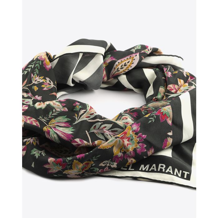 Isabel Marant Accessoires Foulard SCARFILI - Black  