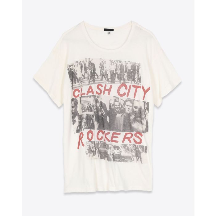 Tee-shirt rock imprimé Clash city rockers r13