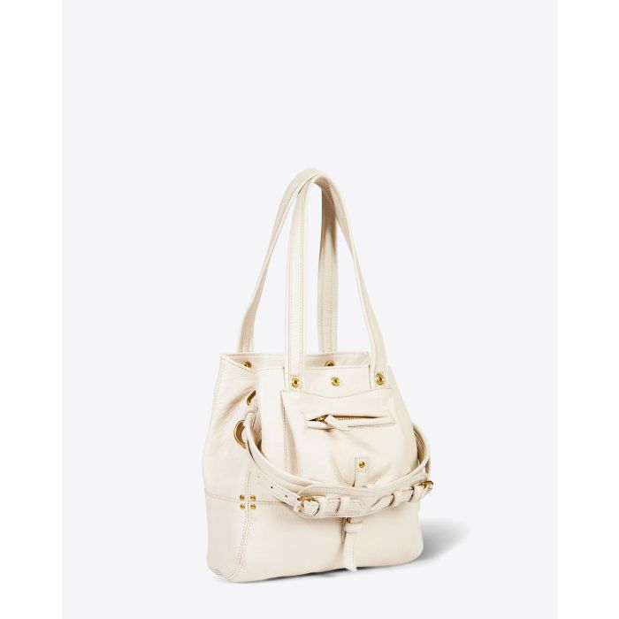 Jérôme Dreyfuss Sac Billy S – Goatskin Crème Grainé