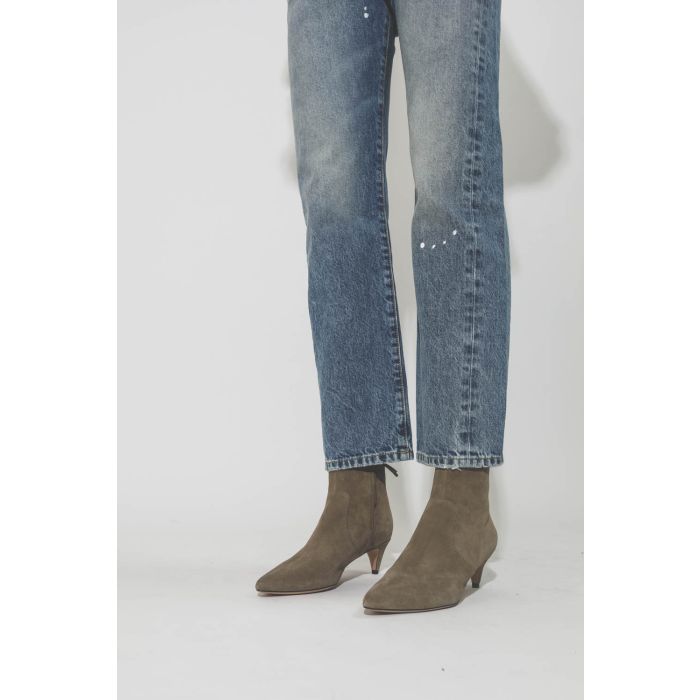 Chaussures Boots DERST -  Suede Taupe Isabel Marant  