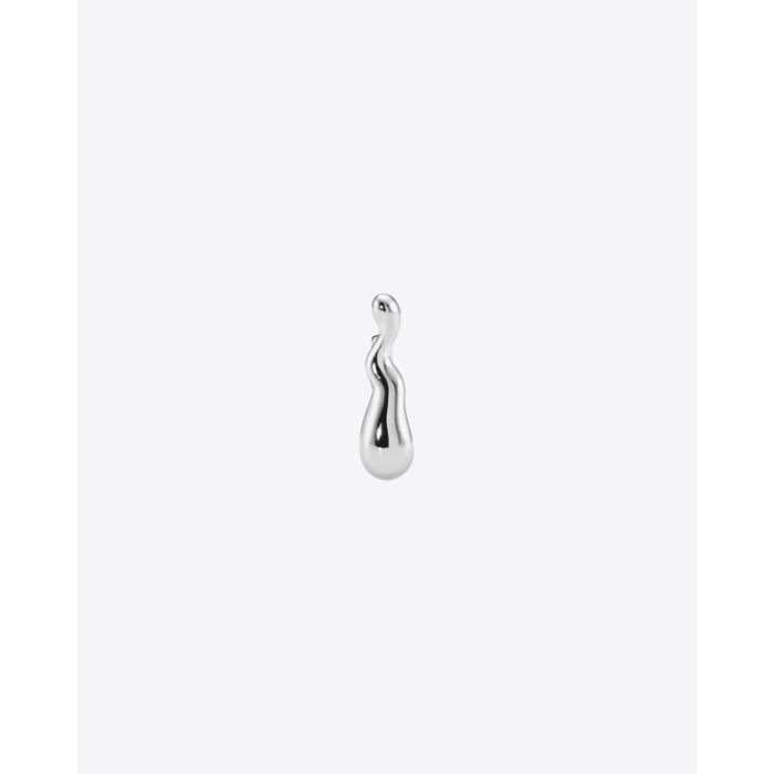 Boucle d'Oreille Créole Warschauer Maria Black  Argent
