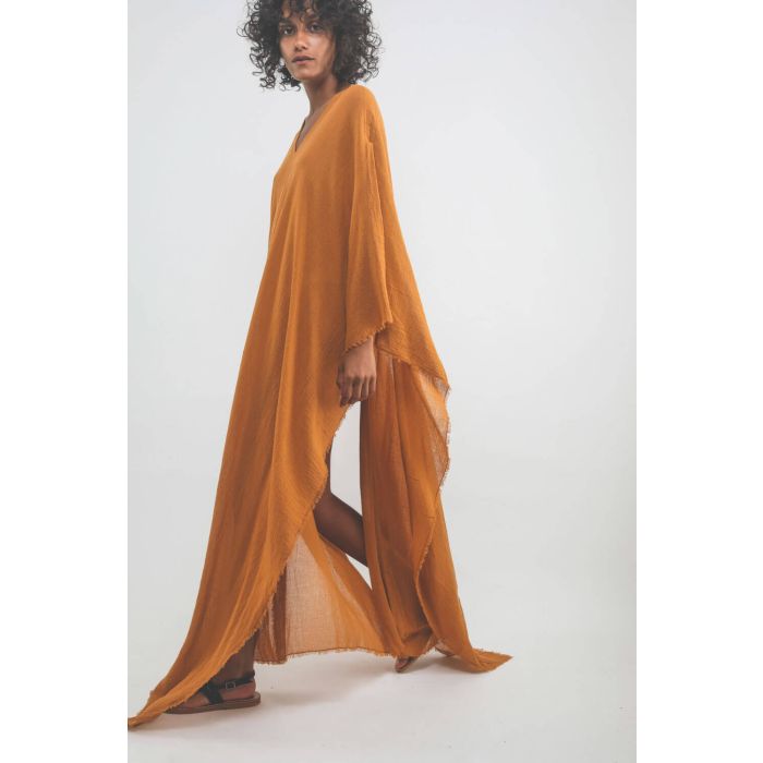 Caravana Poncho KOYOK - Burnt Orange  