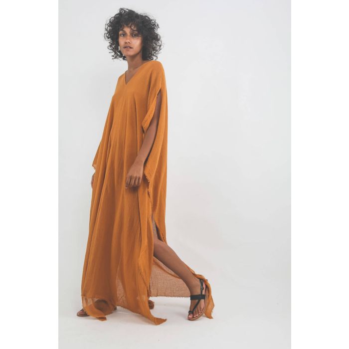 Caravana Poncho KOYOK - Burnt Orange  