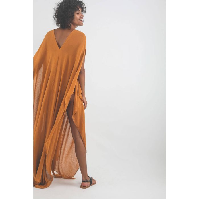 Caravana Poncho KOYOK - Burnt Orange  