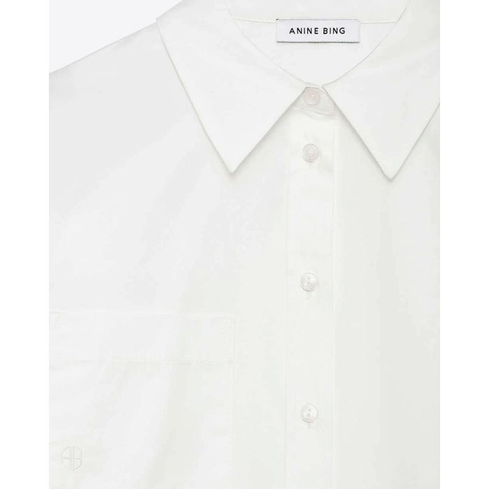 Anine Bing Chemise Maxine  Blanche