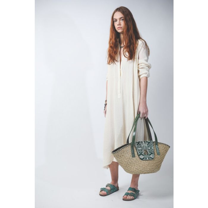 Raquel Allegra Serenity Dress - Dirty White 