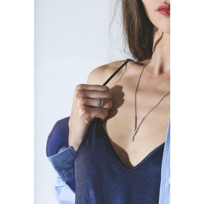 De Jaegher Collier Sexylili Argent & Diamants blancs 