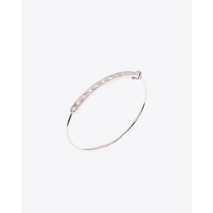 De Jaegher Jonc Loveliness - Argent & Diamants blancs 