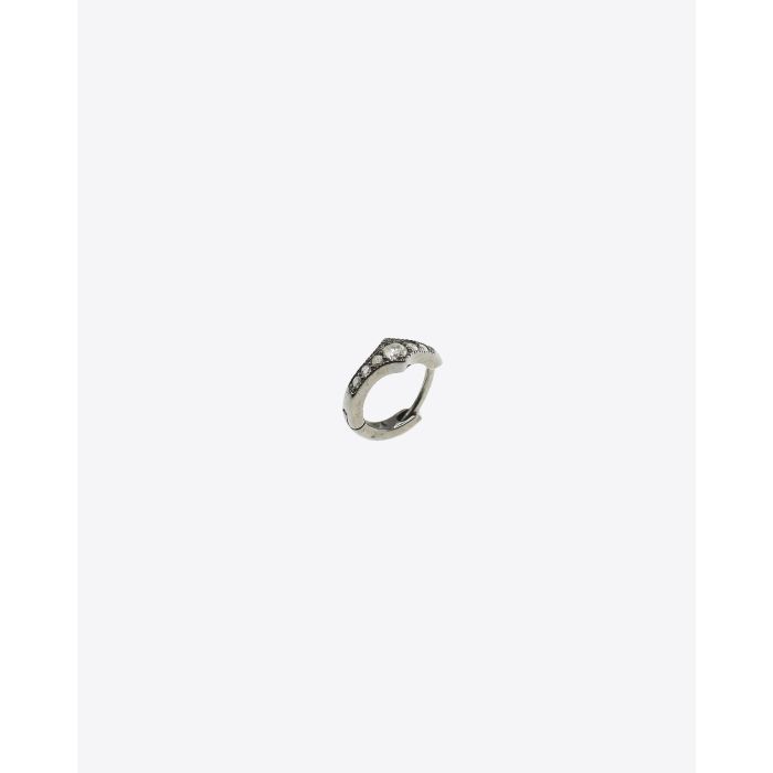 De Jaegher Mini Créole Spicy – Or Noir et Diamants blancs